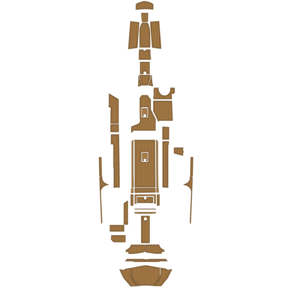 2018 CENTURION Ri 237 EVA Foam Boat Deck Mat Flooring Kits - HJDECK