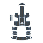 2018 Chaparral H2O Sport 19 EVA Foam Faux Teak Boat Deck MatteMarine Flooring - HJDECK