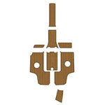 2018 Monterey 244 FS Cockpit Pad Marine EVA Foam Flooring Kit - HJDECK