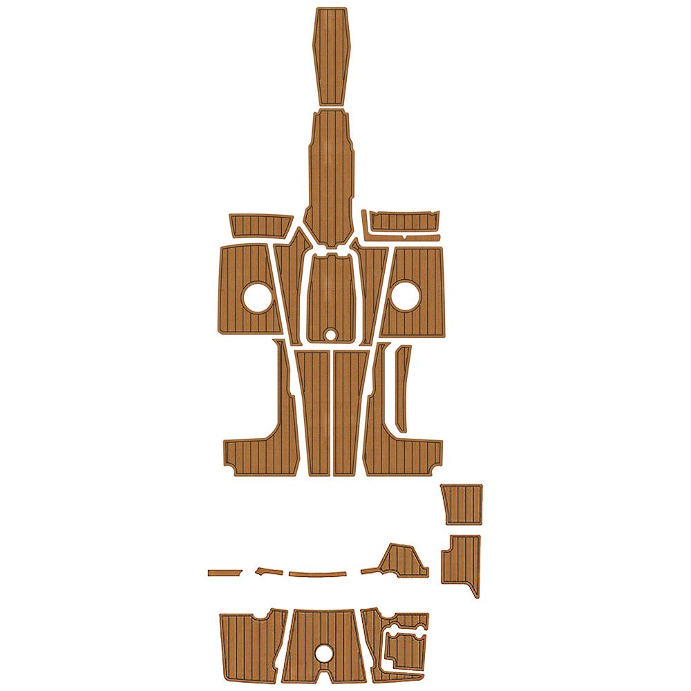 2018 Monterey 278 SS Swim Platform Cockpit Pad Marine EVA Foam Flooring Kit - HJDECK