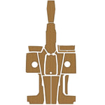 2018 Monterey 278 SS Swim Platform Cockpit Pad Marine EVA Foam Flooring Kit - HJDECK