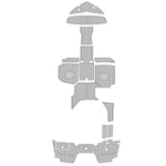 2018 Monterey M65 Swim Platform Pad Marine EVA Foam Flooring Kit - HJDECK