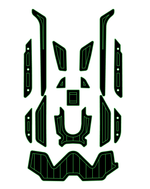 2019-2020 Sea Doo RXT-300 Jet Ski Traction Mats EVA Foam Boat Flooring Kits - HJDECK