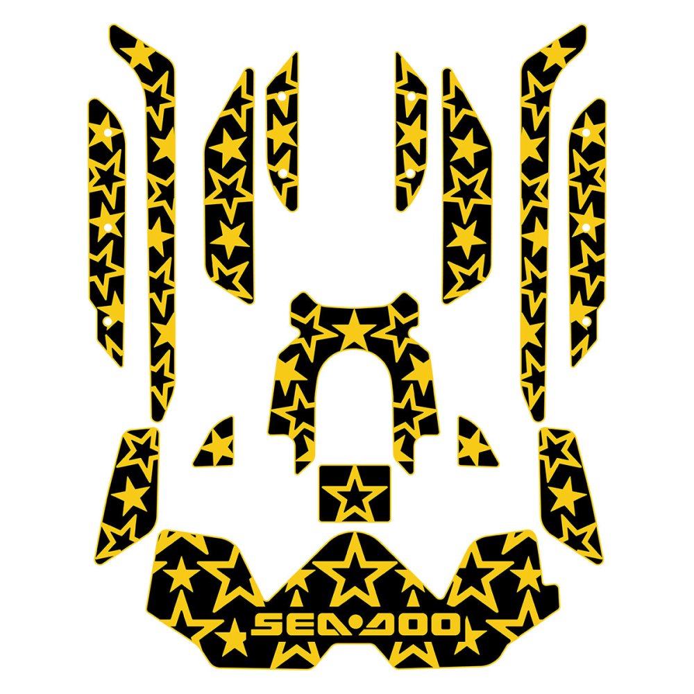 2019 - 2020 Sea Doo RXT - 300 Jet Ski Traction Mats EVA Foam Boat Flooring Kits - HJDECK