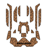 2019-2020 Sea Doo RXT-300 Jet Ski Traction Mats EVA Foam Boat Flooring Kits - HJDECK