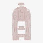 2019 - 2020 Shallow Sport X3 Marine Teak Sea Dek EVA Foam Flooring Kits - HJDECK