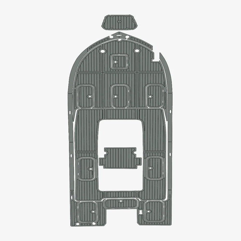 2019 - 2020 Shallow Sport X3 Marine Teak Sea Dek EVA Foam Flooring Kits - HJDECK