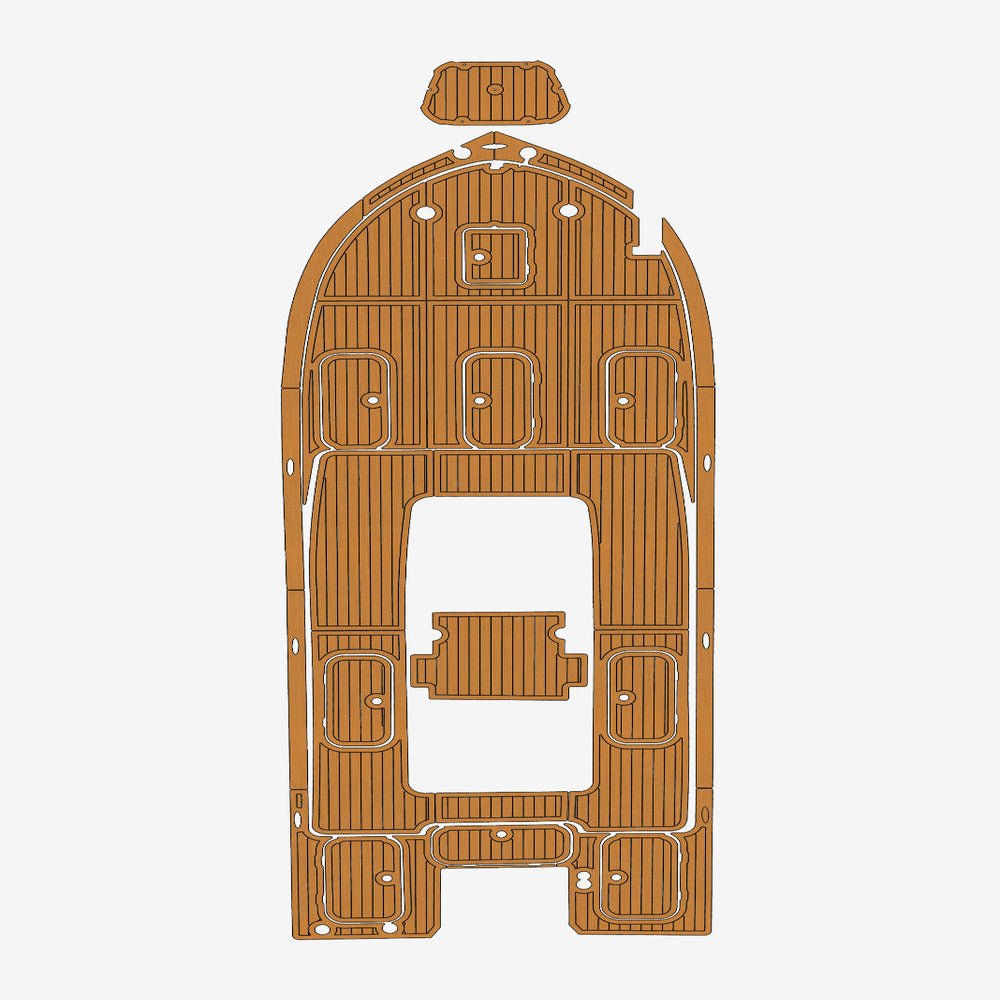 2019 - 2020 Shallow Sport X3 Marine Teak Sea Dek EVA Foam Flooring Kits - HJDECK