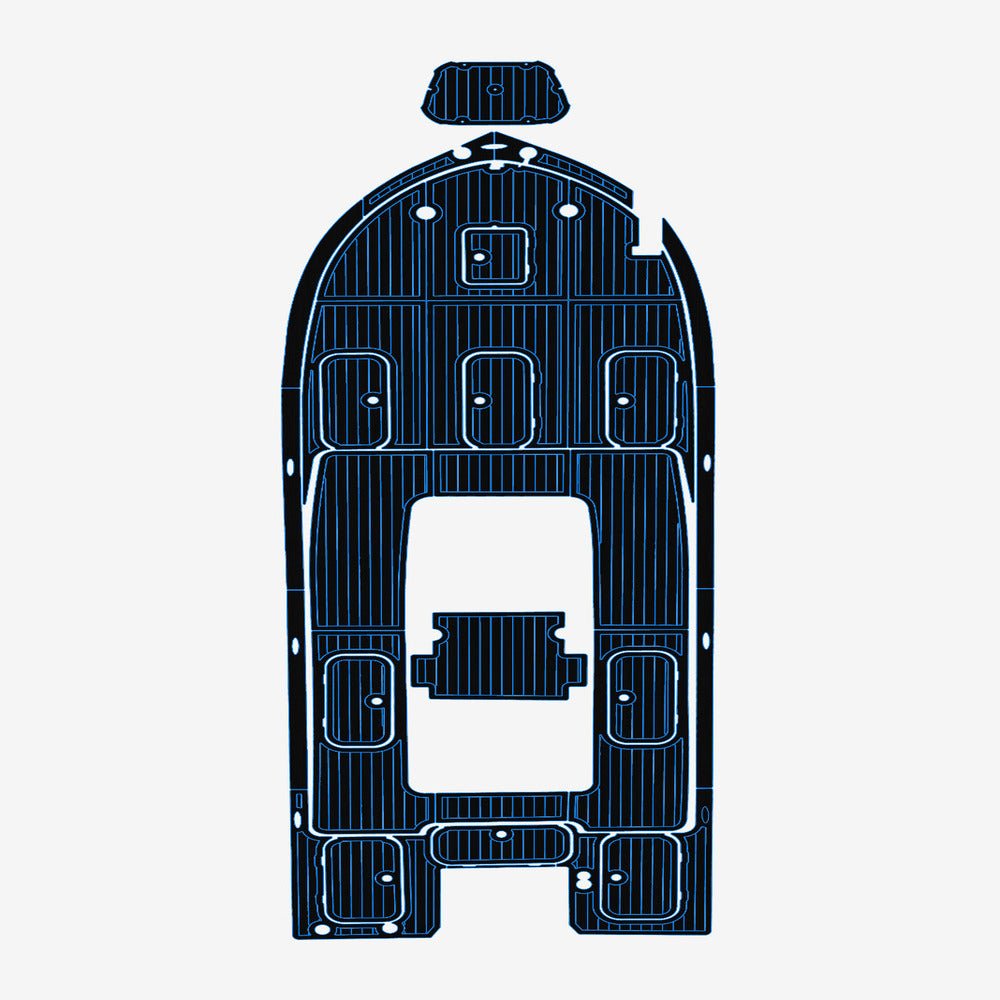 2019 - 2020 Shallow Sport X3 Marine Teak Sea Dek EVA Foam Flooring Kits - HJDECK