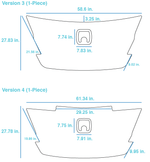 2019-2021 Axis T23 Cockpit Pad Teak Boat Deck Mat EVA Flooring - HJDECK