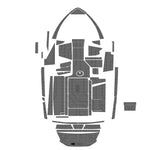 2019-2021 Axis T23 Cockpit Pad Teak Boat Deck Mat EVA Flooring - HJDECK