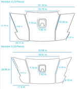 2019-2021 Axis T23 Cockpit Pad Teak Boat Deck Mat EVA Flooring - HJDECK
