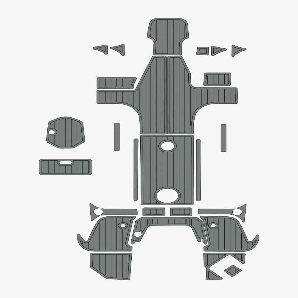 2019 - 2021 Bayliner Element E21 Custom Boat Deck Floor Mats - HJDECK