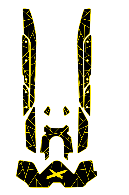 2019 - 2025 Sea Doo RXT - X 300 Jet Ski Traction Mats Custom PWC Mats - HJDECK