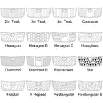 2019 Cobalt CS22 EVA Foam Faux Teak Boat Deck Matte Marine Flooring - HJDECK