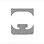 2019 Crest 220 Pontoon Boat Flooring Kit EVA Foam Deck Mats - HJDECK