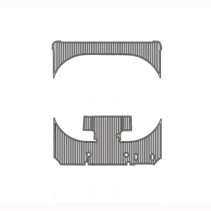 2019 Crest 220 Pontoon Boat Flooring Kit EVA Foam Deck Mats - HJDECK