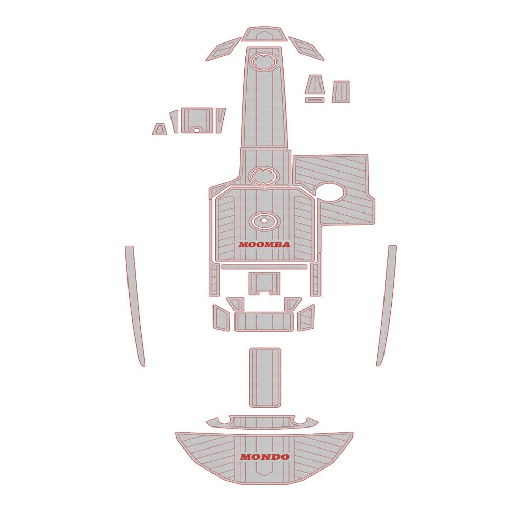 2019 Moomba Mondo EVA Foam Boat Deck Matt Flooring Marine Decking - HJDECK