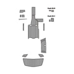 2019 Tige R20 EVA Foam Faux Teak Boat Deck Mat Flooring Marine Decking Carpet - HJDECK