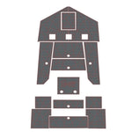 2020 - 2025 Ranger RB 200 Faux Teak EVA Foam Boat Flooring Marine Decking - HJDECK