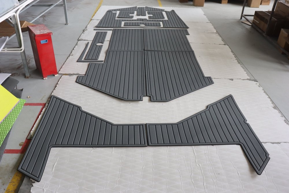 2020 Crestliner 1760 EVA Foam Faux Teak Boat Deck Ma Flooring Marine Boat Decking - HJDECK