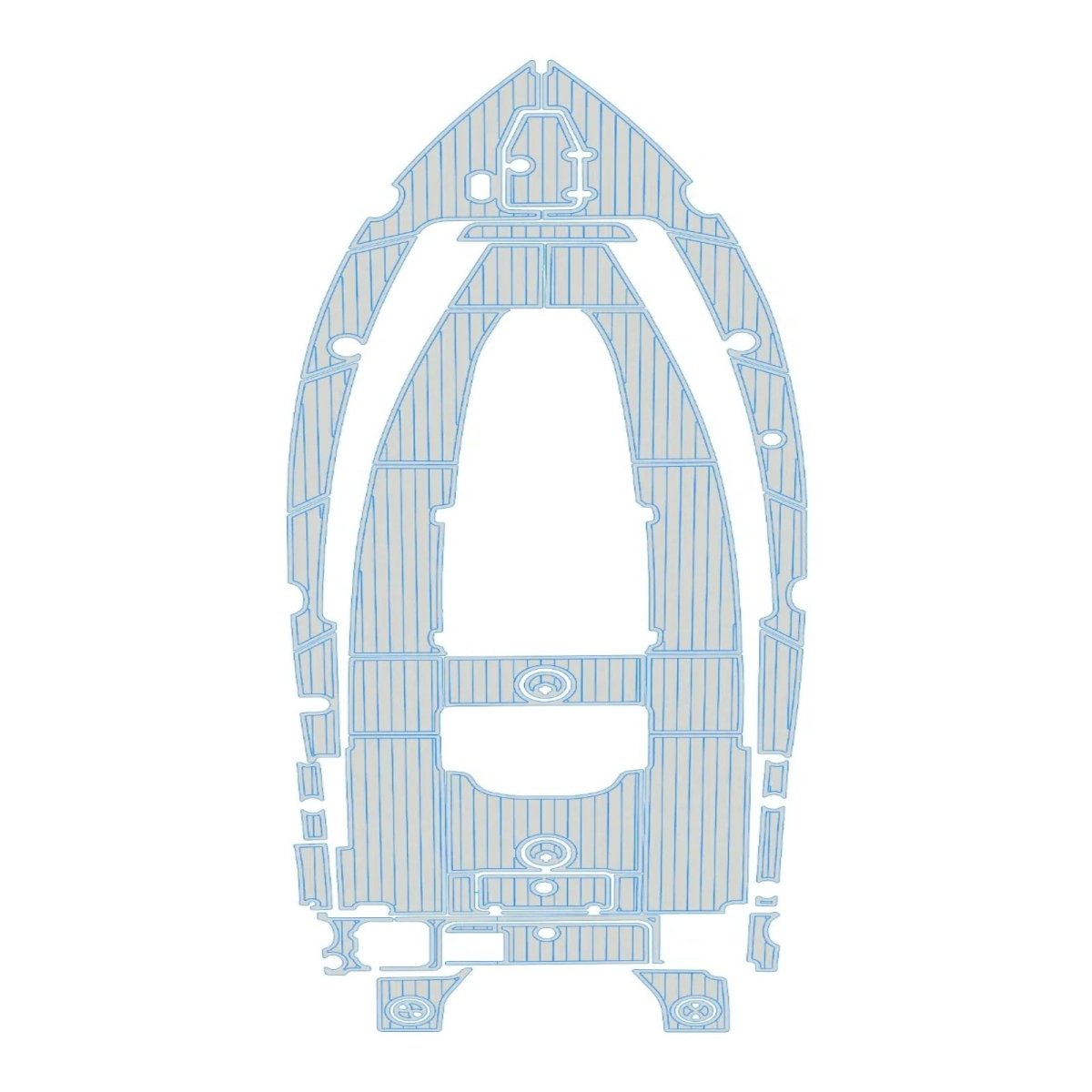 2020 Sea Hunt Gamefish 27 CB Boat Foam Flooring Kits - HJDECK