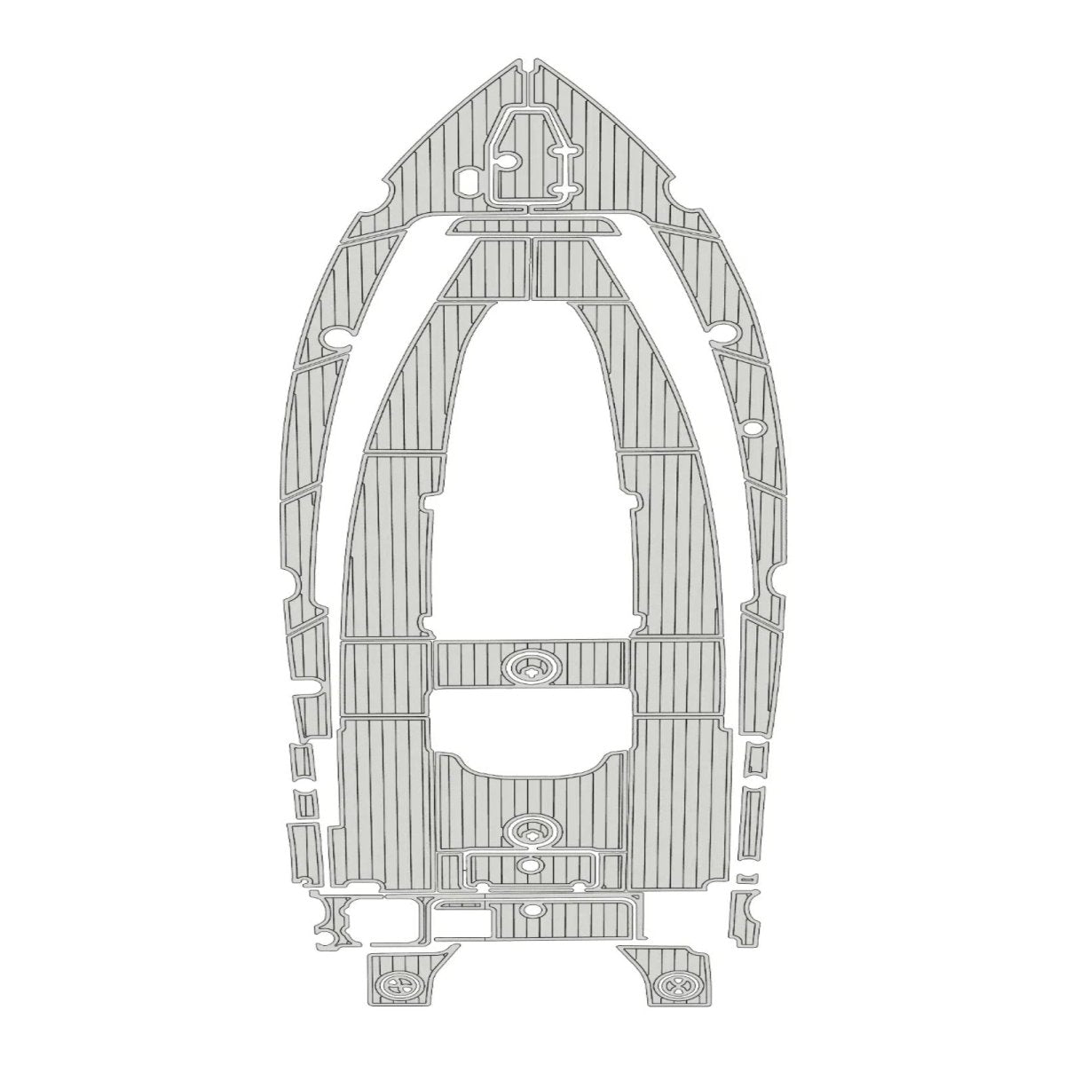 2020 Sea Hunt Gamefish 27 CB Boat Foam Flooring Kits - HJDECK