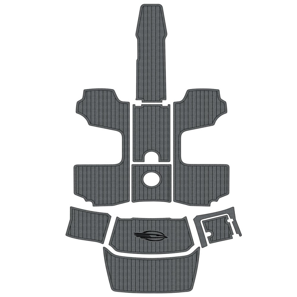 2021 - 2022 Chaparral 21 SSI Inboard Pre Cut Boat Decking Kit - HJDECK