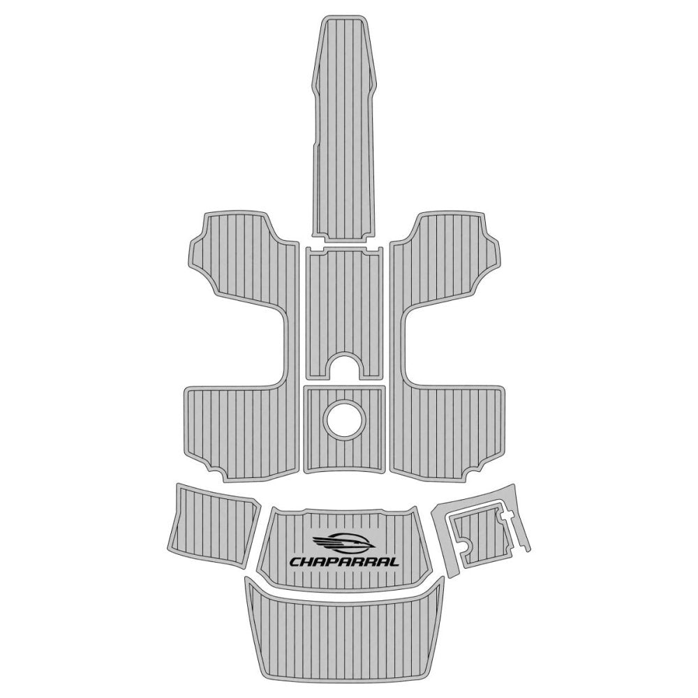 2021 - 2022 Chaparral 21 SSI Inboard Pre Cut Boat Decking Kit - HJDECK
