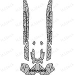 2021 - 2022 Sea Doo RXT - X 300 Jet Ski Traction Mats Custom PWC Mats - HJDECK