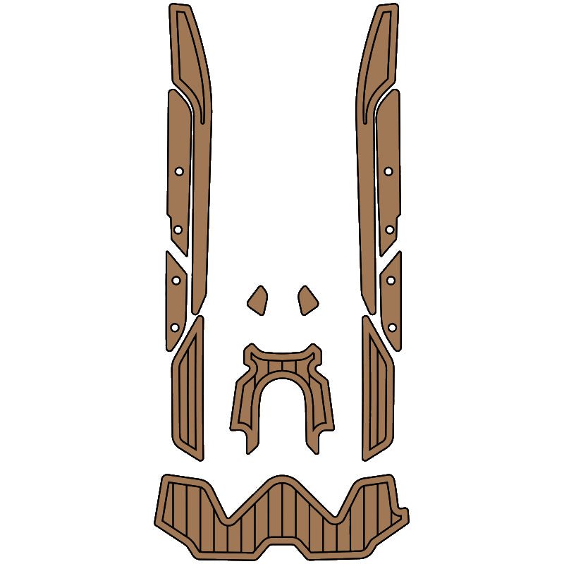 2021 - 2022 Sea Doo RXT - X 300 Jet Ski Traction Mats Custom PWC Mats - HJDECK