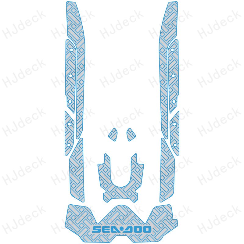 2021 - 2022 Sea Doo RXT - X 300 Jet Ski Traction Mats Custom PWC Mats - HJDECK