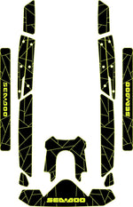 2021 - 2024 Sea Doo RXP - X 300 Jet Ski Traction Mats EVA Foam Boat Flooring Kits - HJDECK