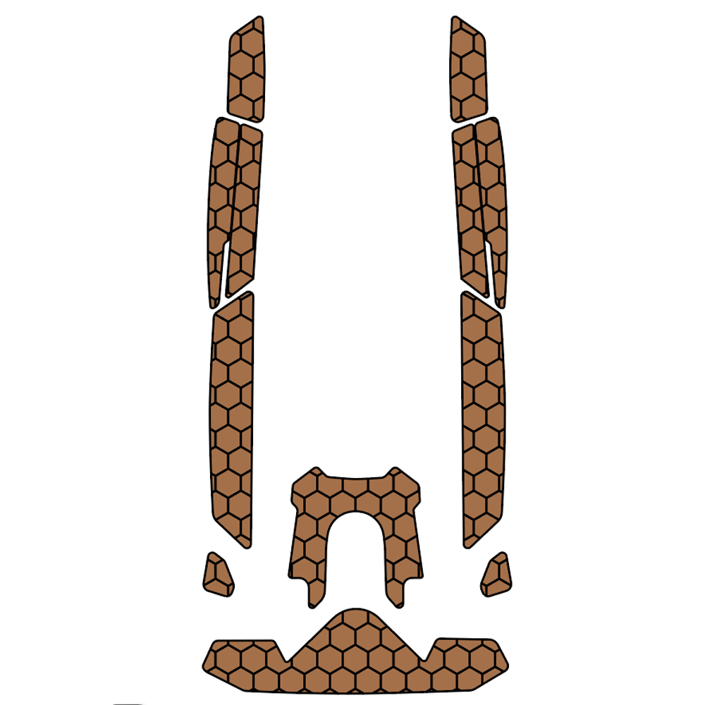 2021 - 2024 Sea Doo RXP - X 300 Jet Ski Traction Mats EVA Foam Boat Flooring Kits - HJDECK