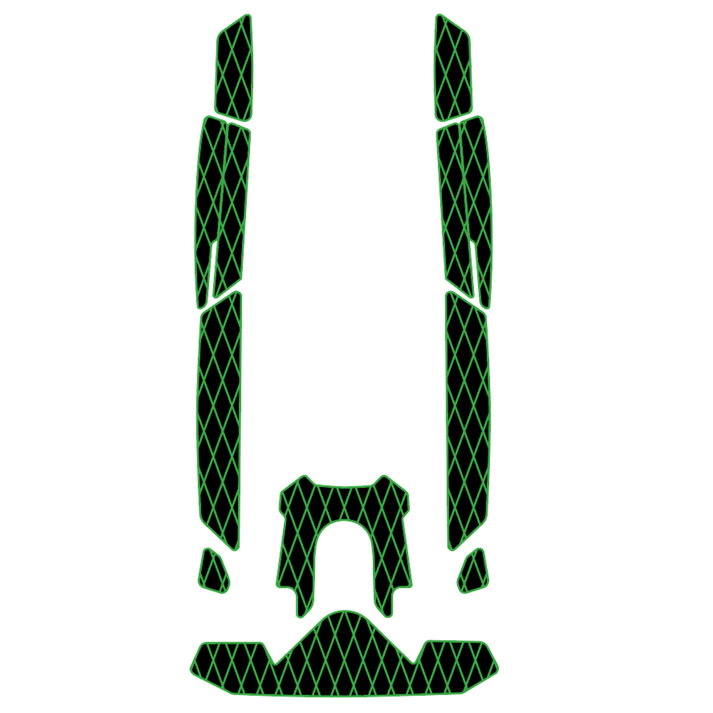 2021 - 2024 Sea Doo RXP - X 300 Jet Ski Traction Mats EVA Foam Boat Flooring Kits - HJDECK