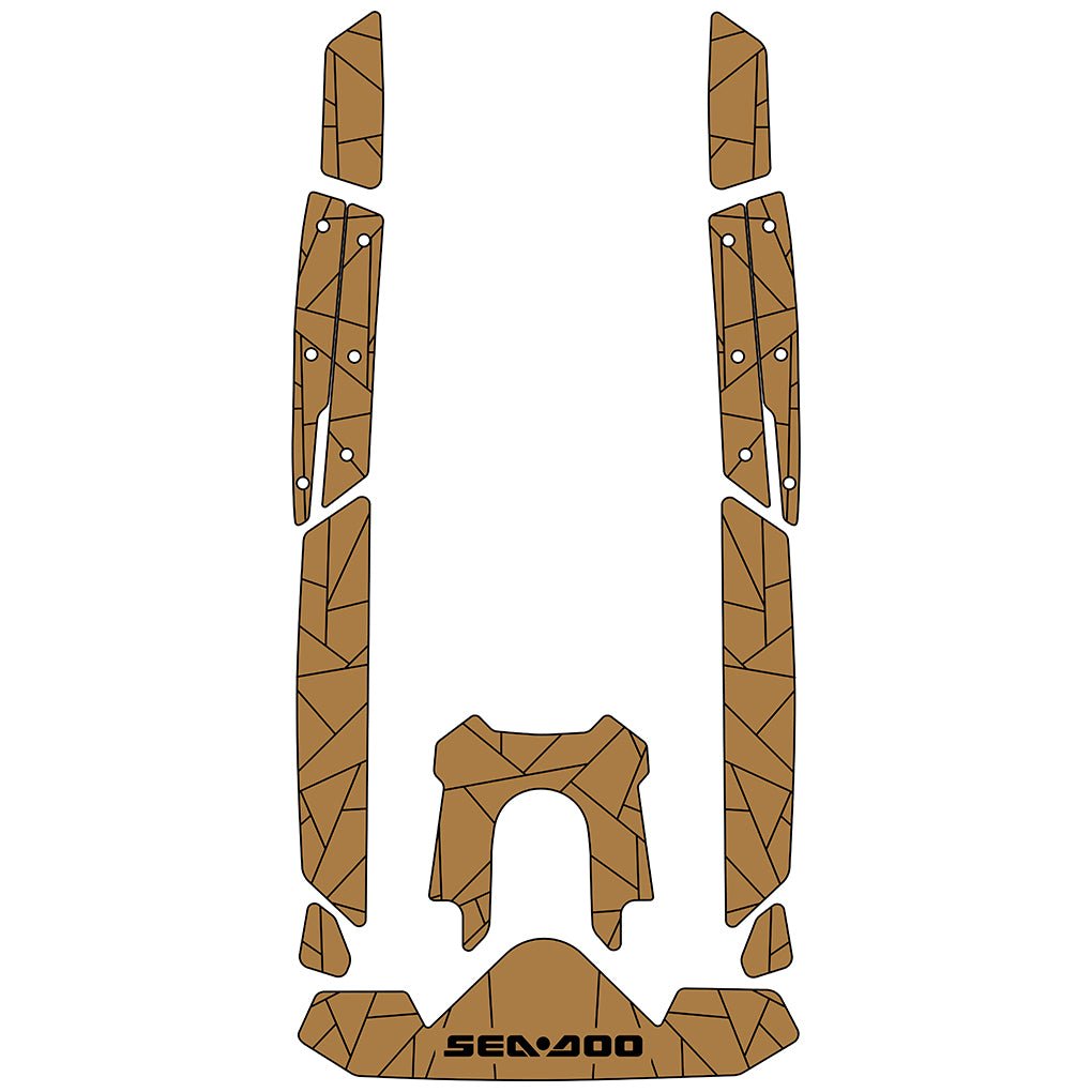 2021 - 2024 Sea Doo RXP - X 300 Jet Ski Traction Mats EVA Foam Boat Flooring Kits - HJDECK