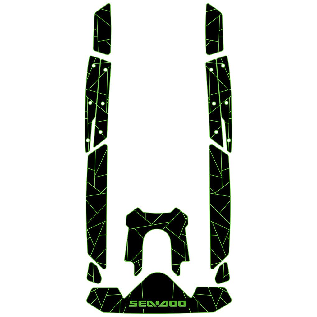 2021 - 2024 Sea Doo RXP - X 300 Jet Ski Traction Mats EVA Foam Boat Flooring Kits - HJDECK