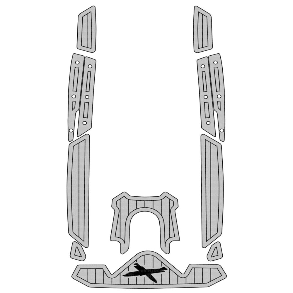 2021 - 2025 Sea Doo RXP - X 300 Jet Ski Traction Mats EVA Foam Boat Flooring Kits - HJDECK