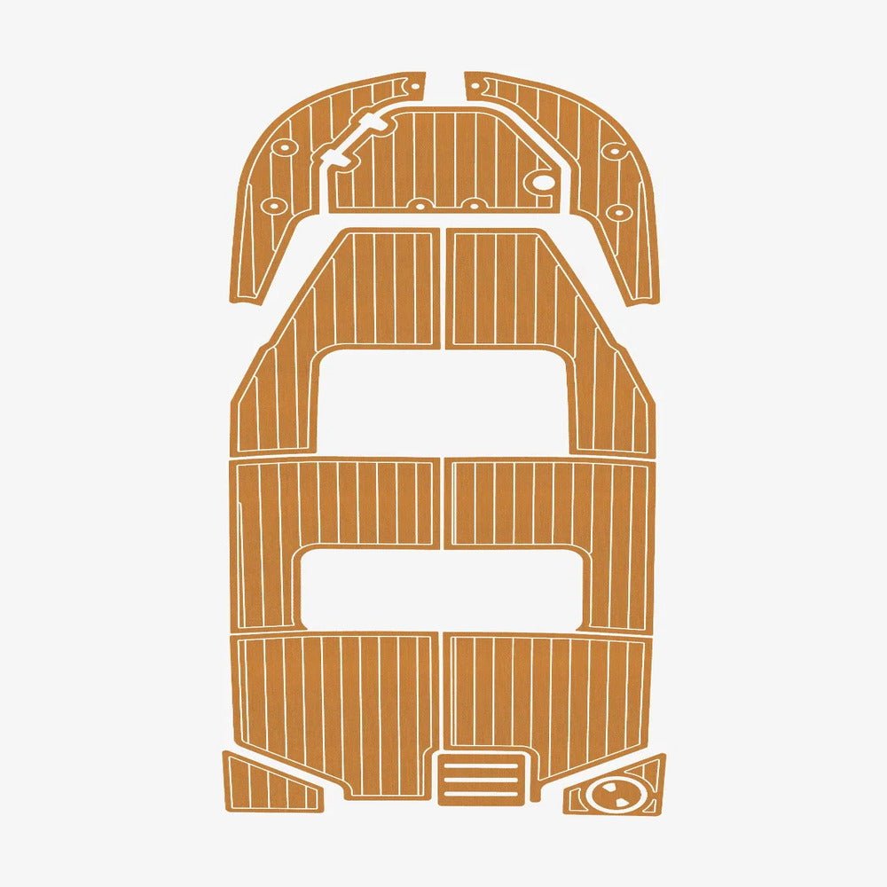 2021 Boston Whaler 150 Montauk EVA Foam Boat Deck mat Kits - HJDECK