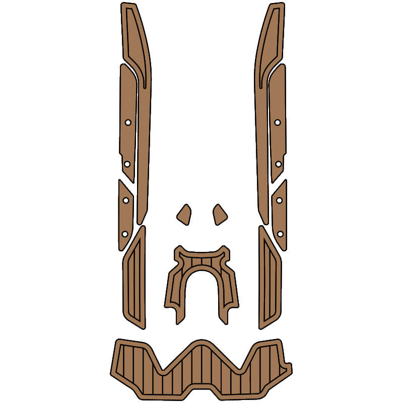 2021 Sea Doo RXT-X 300 Jet Ski Traction Mats EVA Foam Boat Flooring Kits - HJDECK