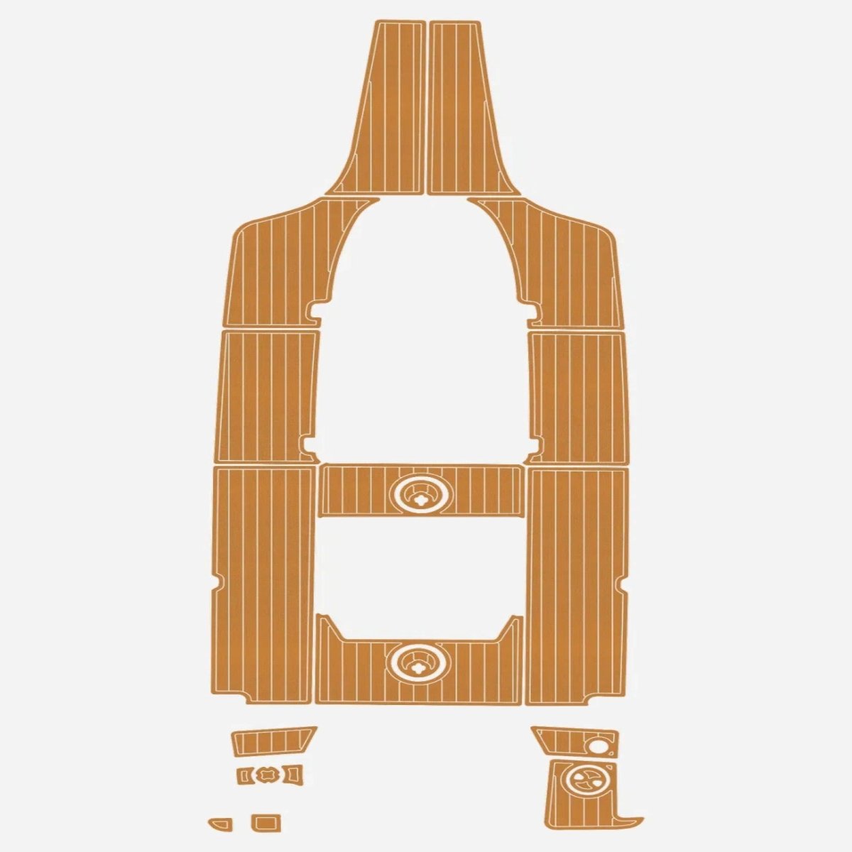 2021 Sea Hunt Escape 27 Boat Foam Flooring Kits - HJDECK