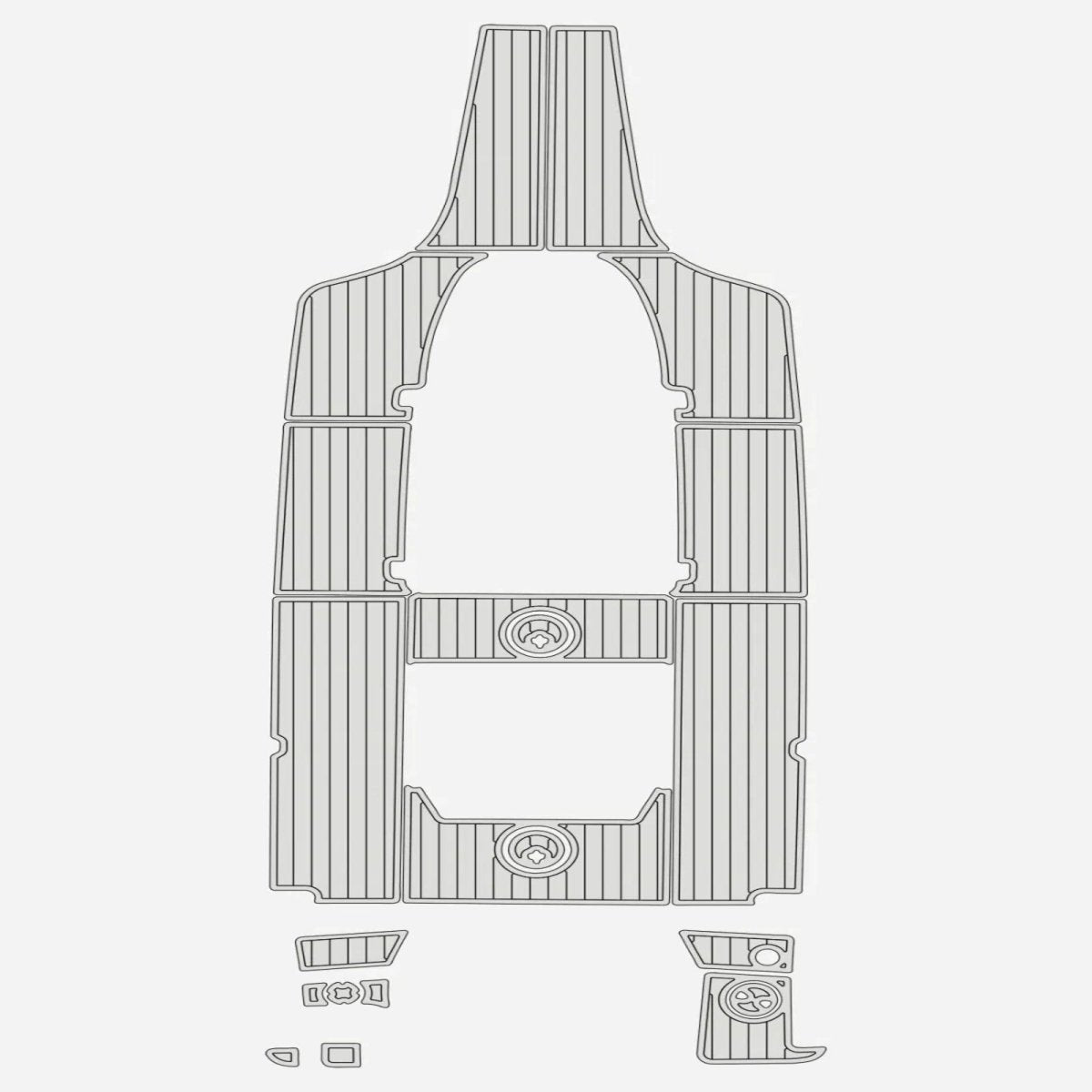2021 Sea Hunt Escape 27 Boat Foam Flooring Kits - HJDECK