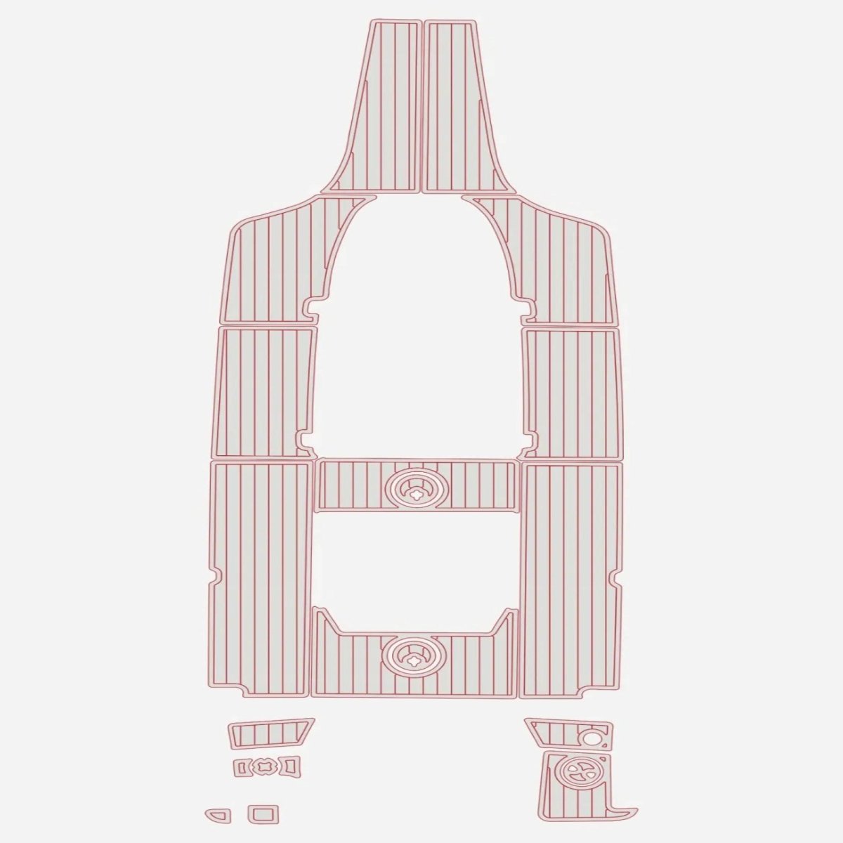 2021 Sea Hunt Escape 27 Boat Foam Flooring Kits - HJDECK