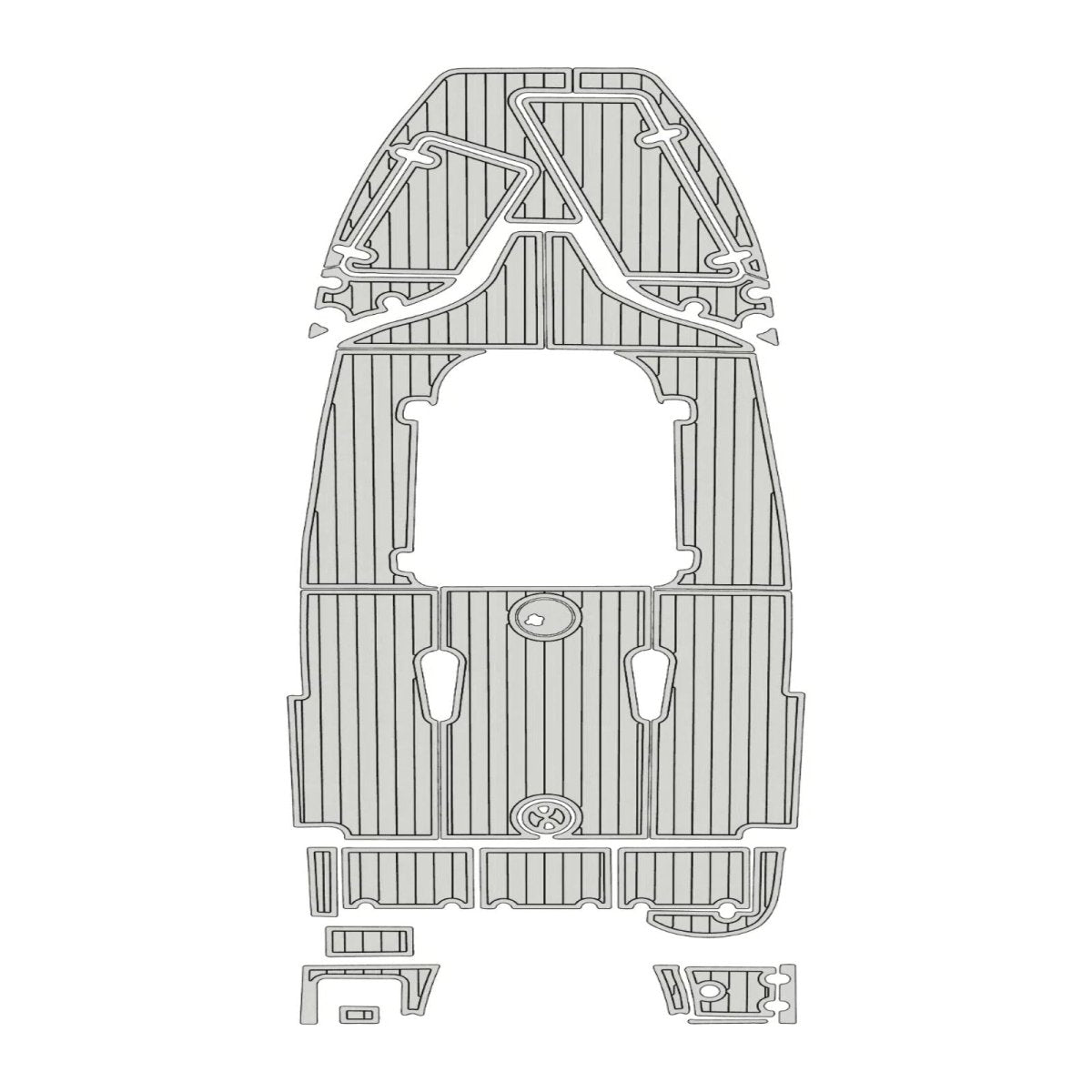 2021 Sea Hunt Ultra 225 Boat Foam Flooring Kits - HJDECK