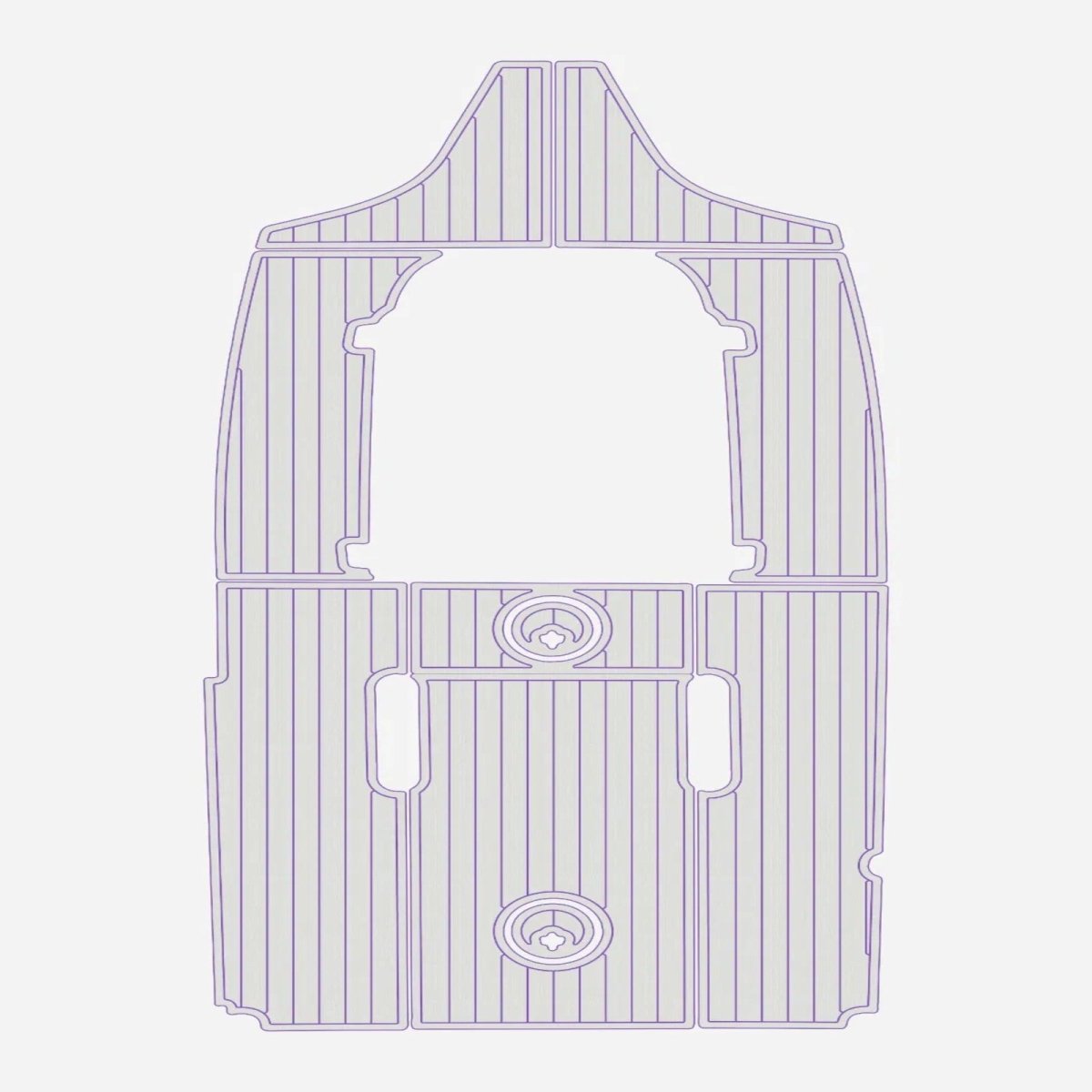 2021 Sea Hunt Ultra 239 Boat Foam Flooring Kits - HJDECK