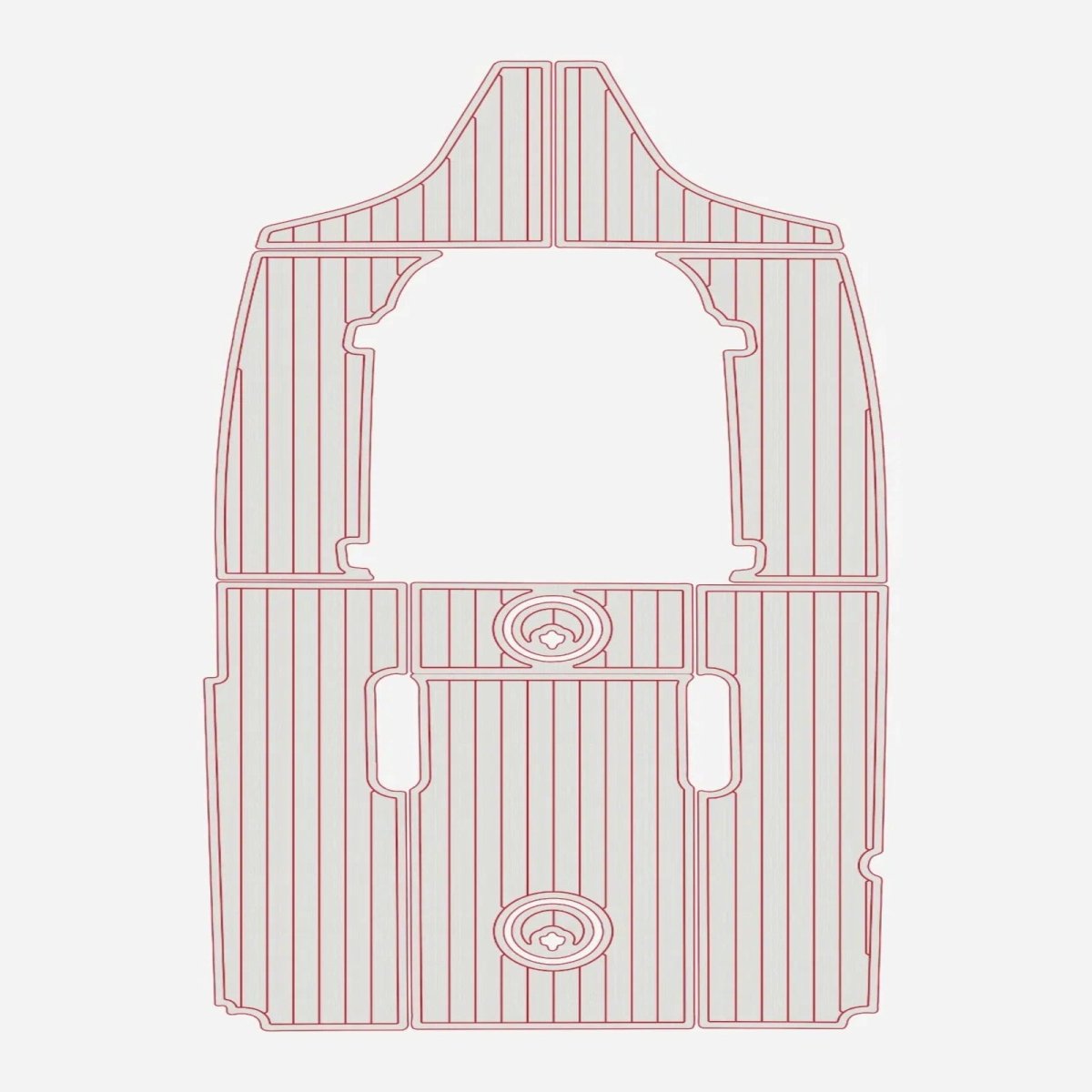 2021 Sea Hunt Ultra 239 Boat Foam Flooring Kits - HJDECK