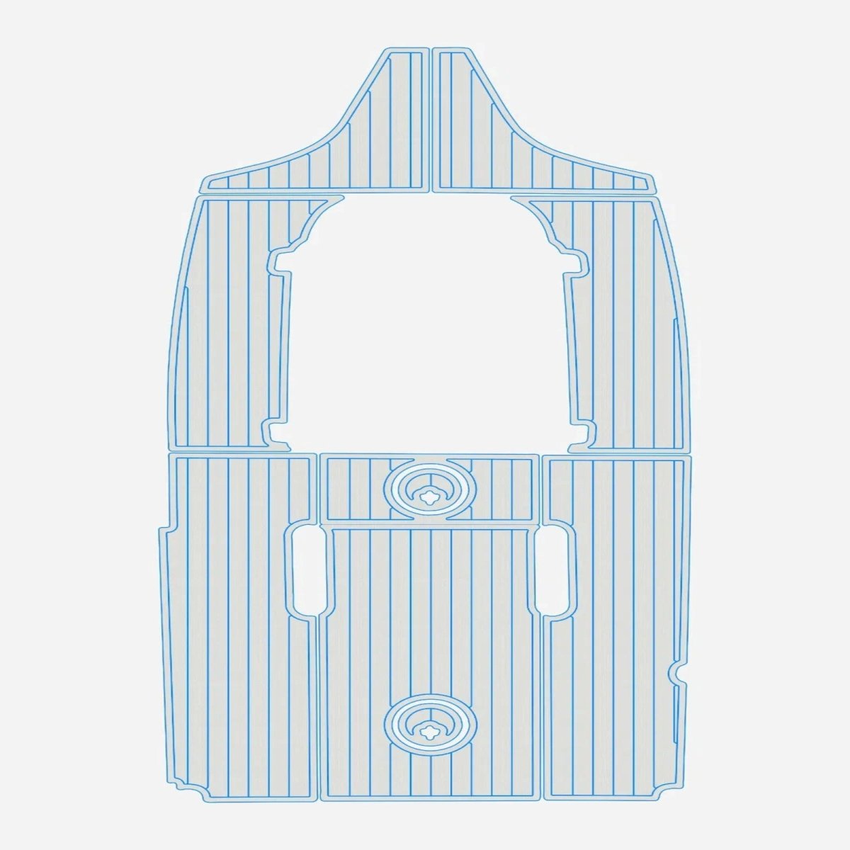 2021 Sea Hunt Ultra 239 Boat Foam Flooring Kits - HJDECK