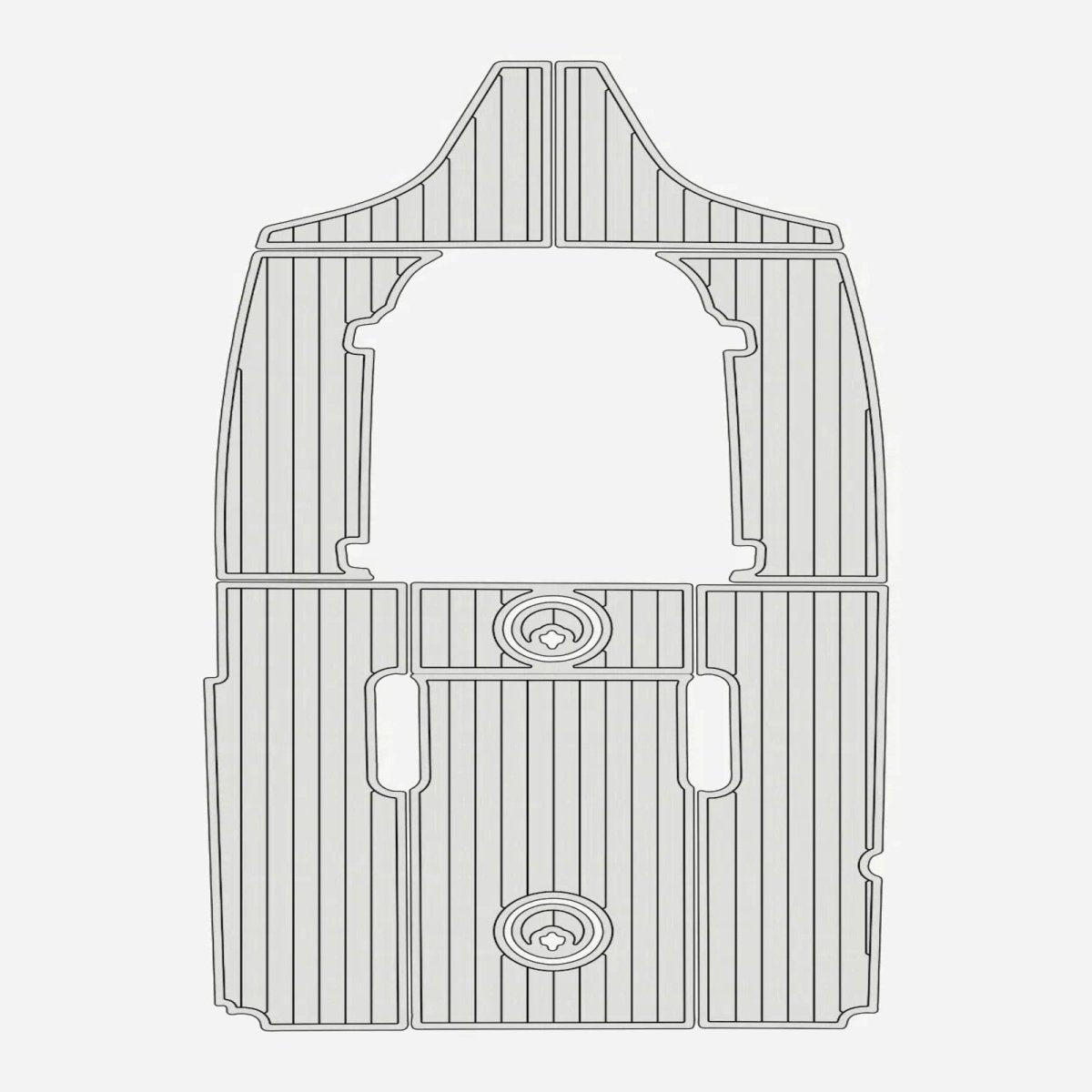 2021 Sea Hunt Ultra 239 Boat Foam Flooring Kits - HJDECK