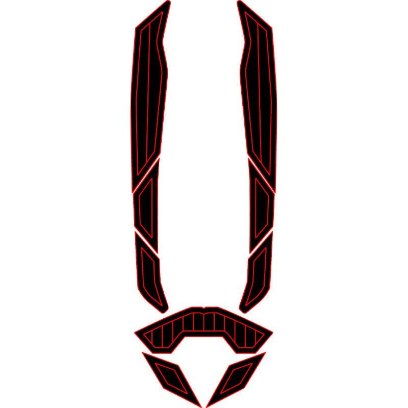 2021 Spark Trixx 3 - up Jet Ski Traction Mats - HJDECK