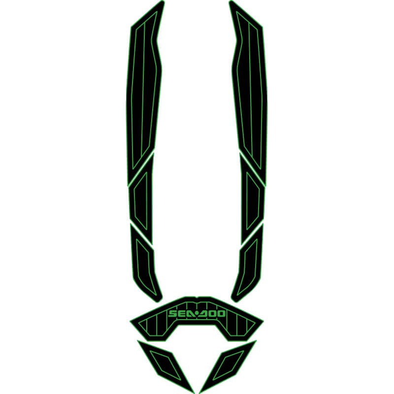 2021 Spark Trixx 3 - up Jet Ski Traction Mats - HJDECK